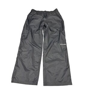 Columbia Omni-Tech Rain Pants Mens XL 30L Black Waterproof Hiking XM8175